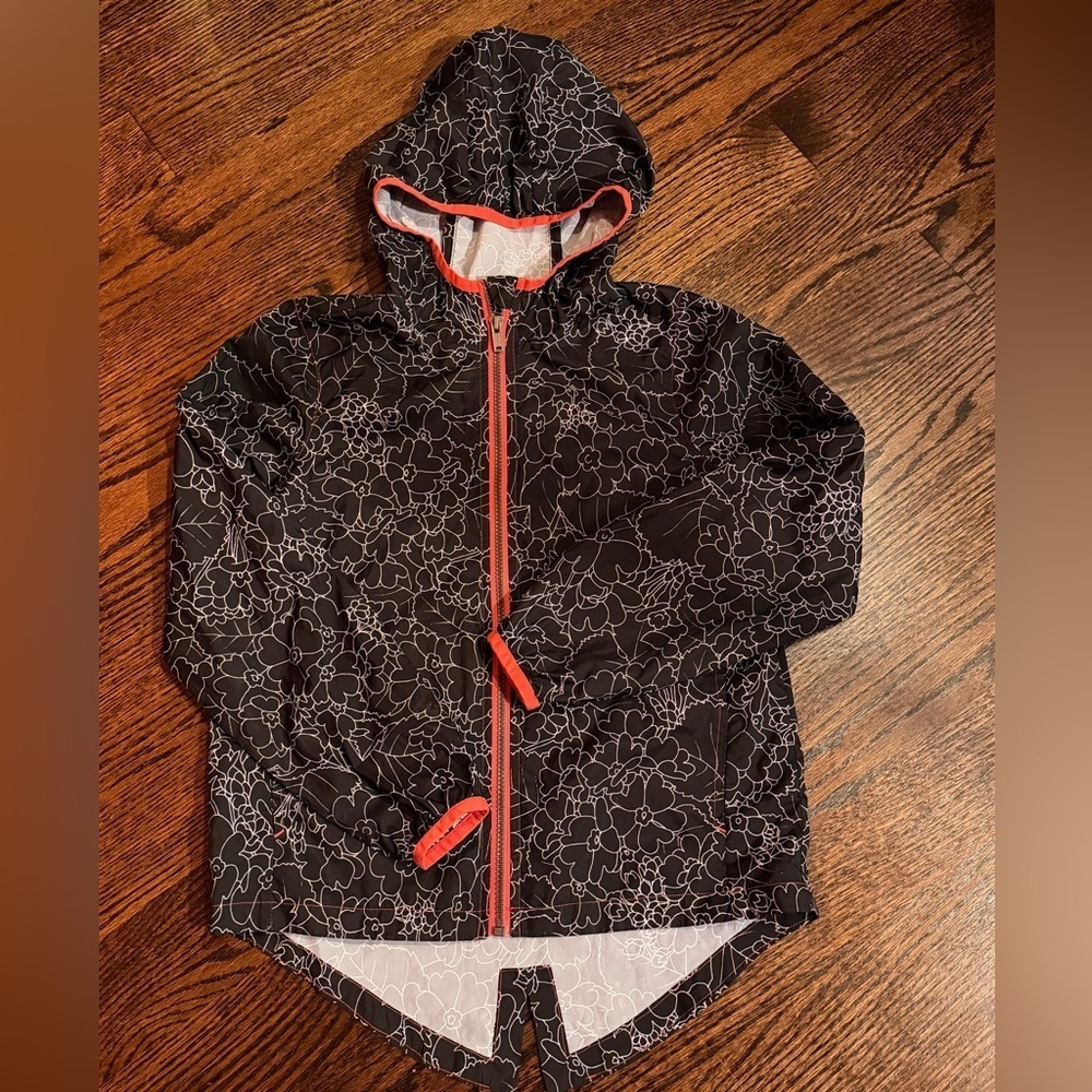 Joe Fresh Black and Gray Floral Jacket